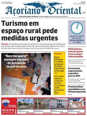 Capa de Açoriano Oriental