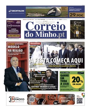 Capa de Correio do Minho