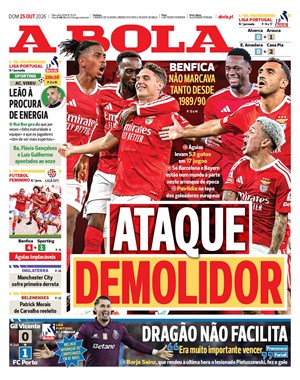 Capa de A Bola