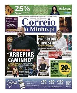 Capa de Correio do Minho