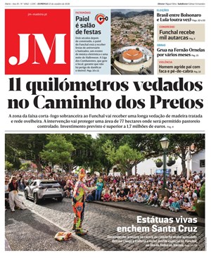 Capa de Jornal Madeira