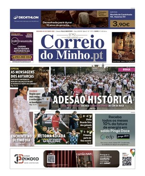 Capa de Correio do Minho