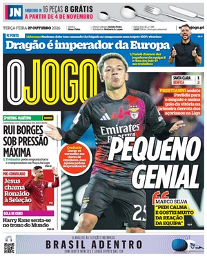 Capa de O Jogo