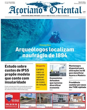 Capa de Açoriano Oriental