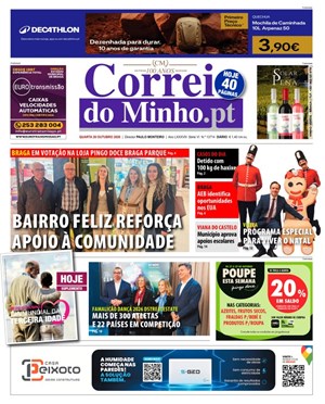 Capa de Correio do Minho