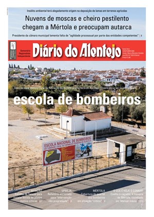 Capa de Diário do Alentejo