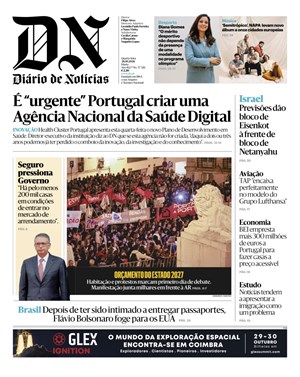 Capa de Diário de Notícias