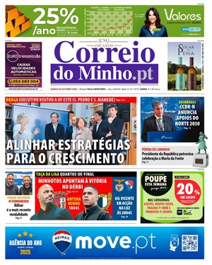 Capa de Correio do Minho