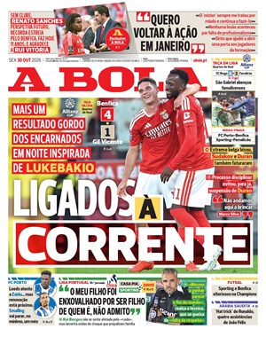 Capa de A Bola