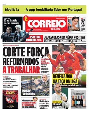 Capa de Correio da Manhã