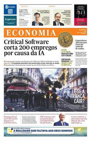 Capa de Expresso Economia