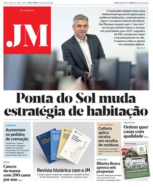 Capa de Jornal Madeira