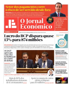 Capa de Jornal Económico