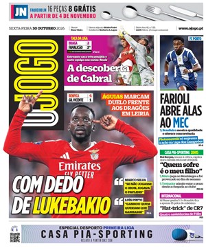 Capa de O Jogo