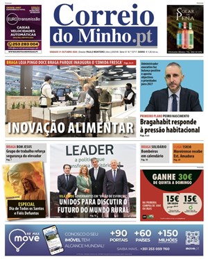 Capa de Correio do Minho