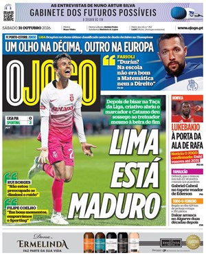 Capa de O Jogo